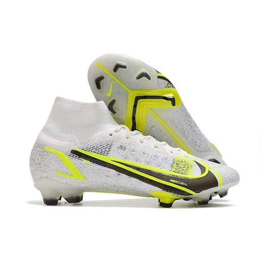 Nike Mercurial Superfly VIII Elite DF FG Zilver Safari - Wit Zwart Zilver Neon_1.jpg